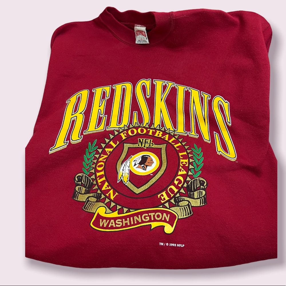 Washington Football Team Vintage Crewneck Pullover